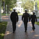 Naval Academy students in Annapolis